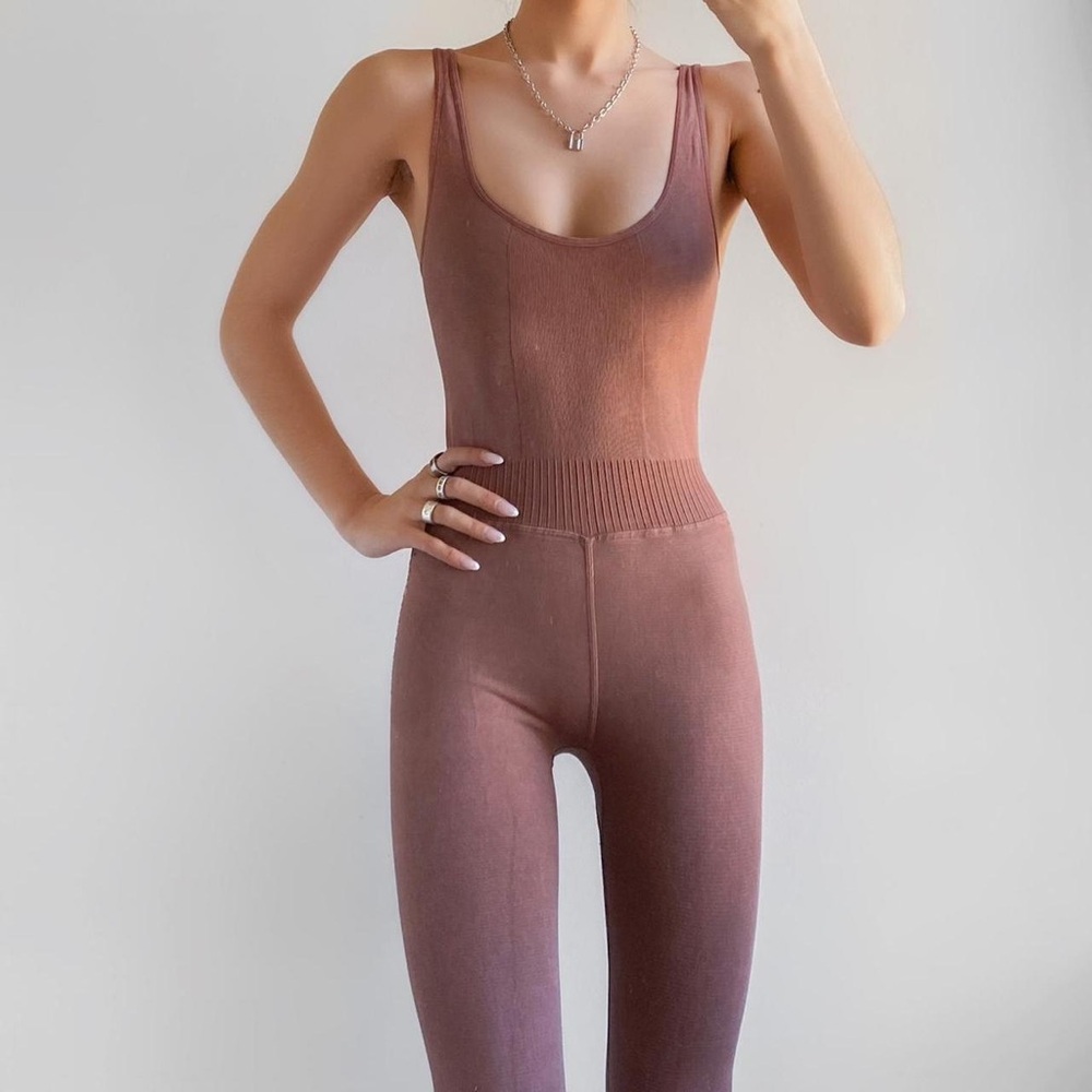 Free people movement good karma jumpsuit athletic nwt